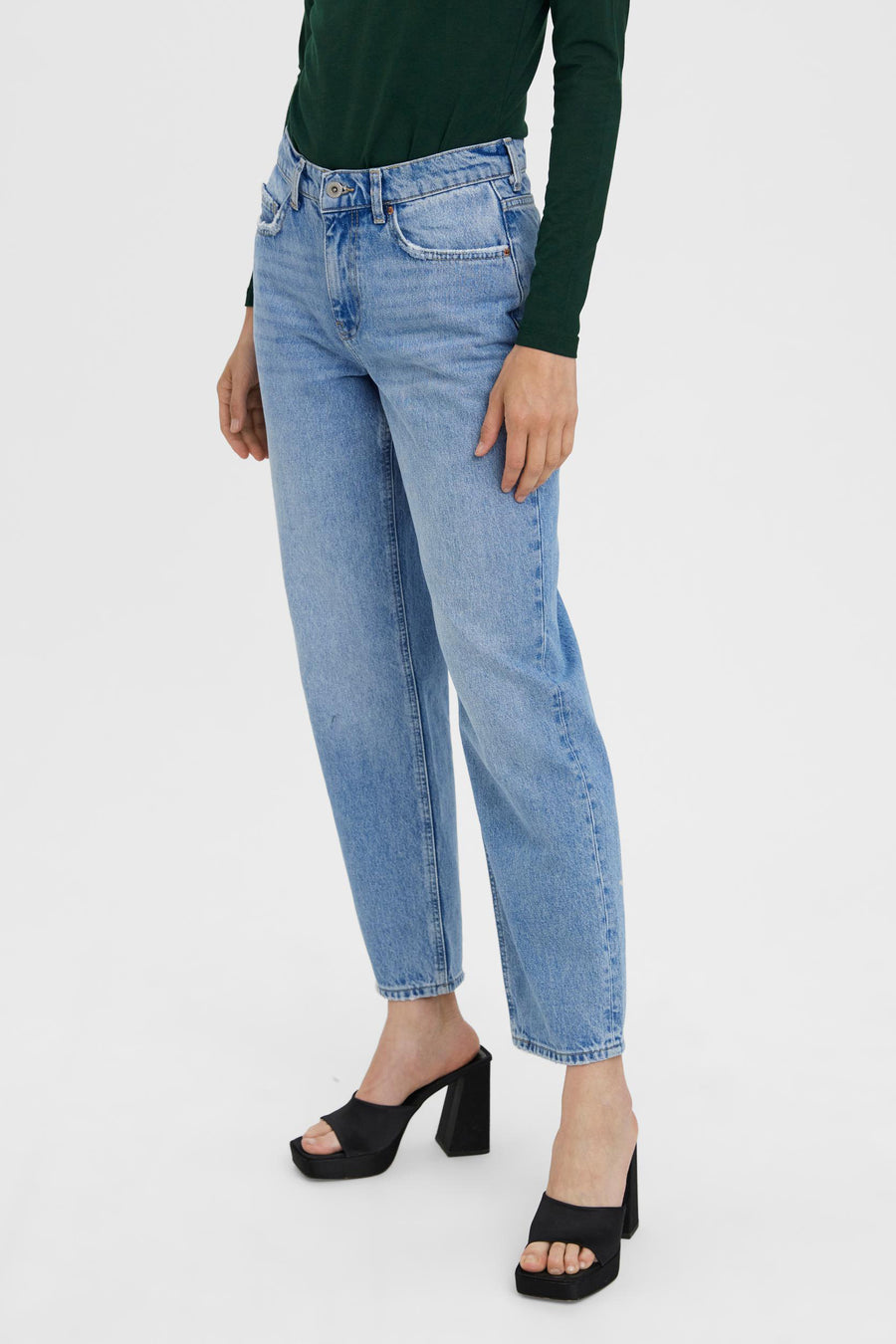 Straight jeans - light blue denim - VERO MODA® - 1