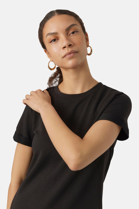 VMSASHAMILLA SS SWEAT DRESS NOOS