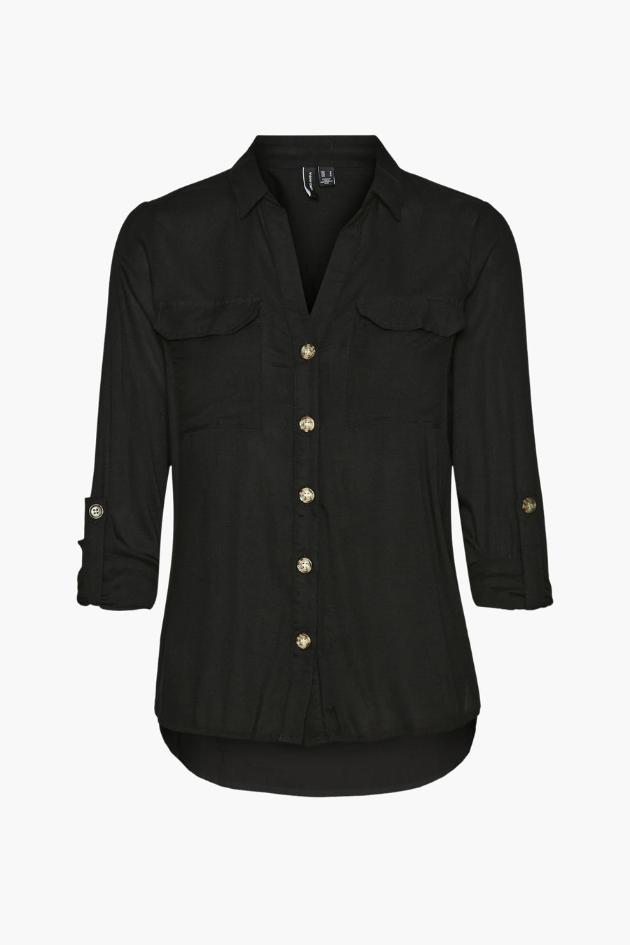 Chemise &agrave; manches longues - noir - VERO MODA®