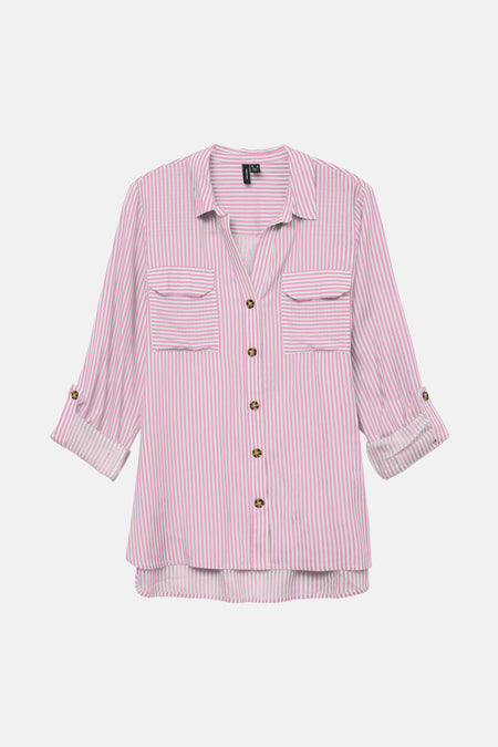Hemd met lange mouwen - Roze