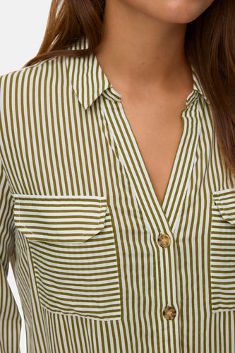 Chemise à manches longues - vert - VERO MODA®