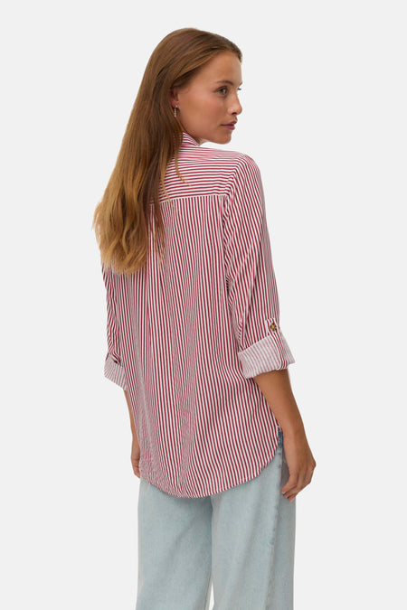 Hemd (lange mouwen) Rood - VERO MODA®