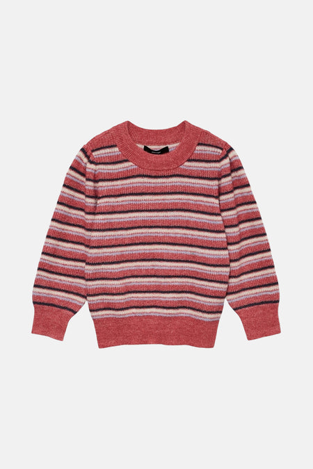 Pull à col rond - multicolore