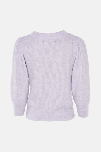 Pull met ronde hals - paars - VERO MODA®