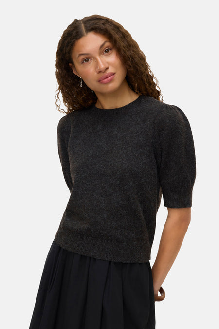 Trui met ronde hals bruin - VERO MODA®