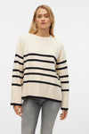 VMSABA LS O-NECK STRIPE PULLOVER GA NOOS