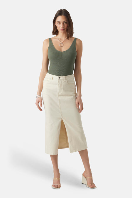 Top (spaghettibandjes) groen - VERO MODA®