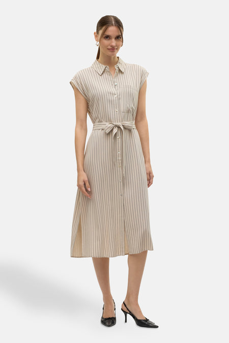 Kleedjes zonder mouwen Ecru - VERO MODA®