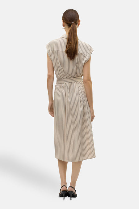 Kleedjes zonder mouwen Ecru - VERO MODA®