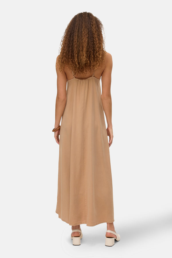 Dames tops kleed zonder mouw Beige - VERO MODA®