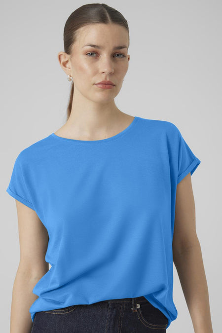 T-shirt met korte mouwen - blauw