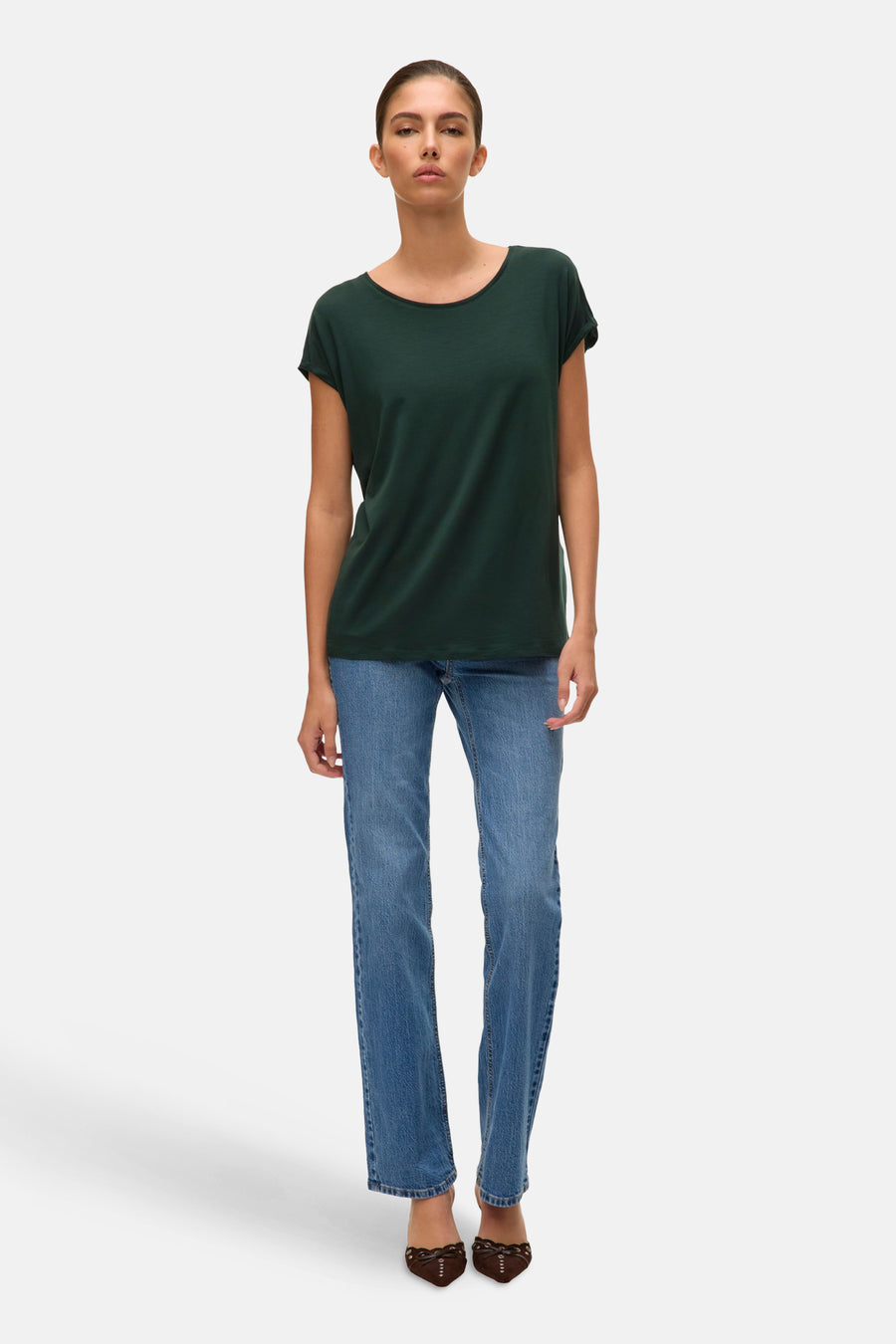 T-shirt met korte mouwen - groen