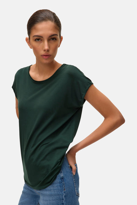 T-shirt met korte mouwen - groen
