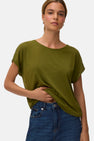 T-shirt met korte mouwen - groen