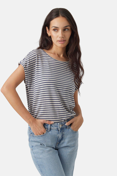 T-shirt met korte mouwen - blauw