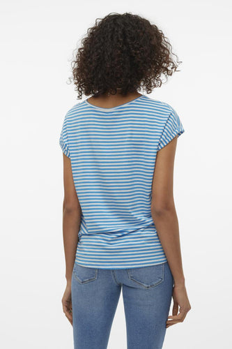 T-shirt met korte mouwen - blauw - VERO MODA®