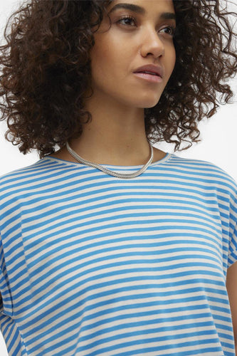 T-shirt met korte mouwen - blauw - VERO MODA®