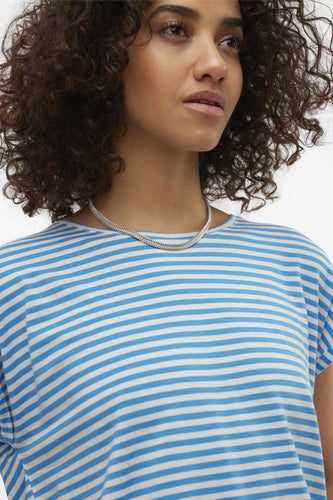 T-shirt met korte mouwen - blauw - VERO MODA®