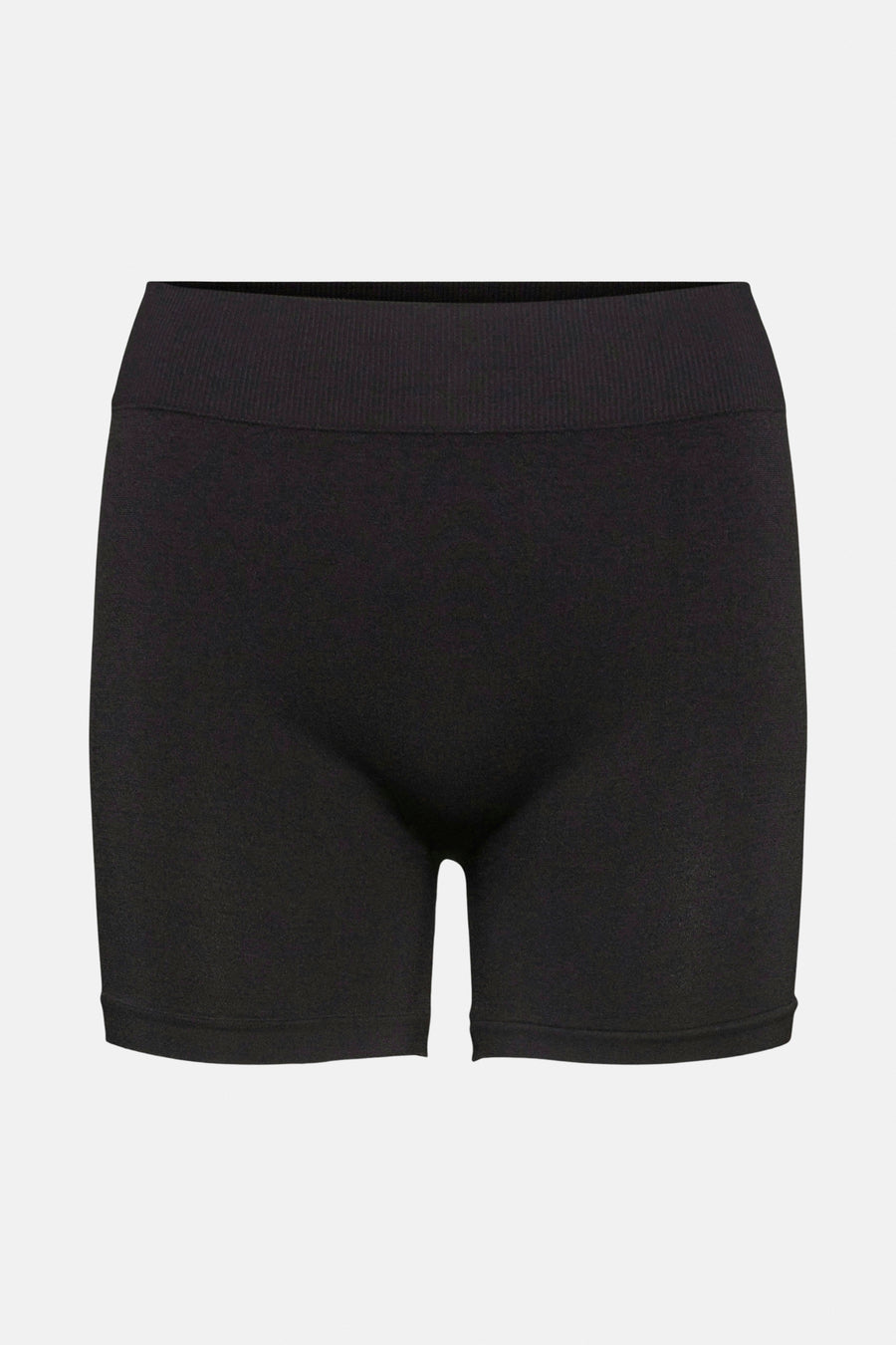 Zwarte shorty van VERO MODA met een brede, geribbelde tailleband.