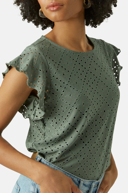 T-shirt met korte mouwen - groen