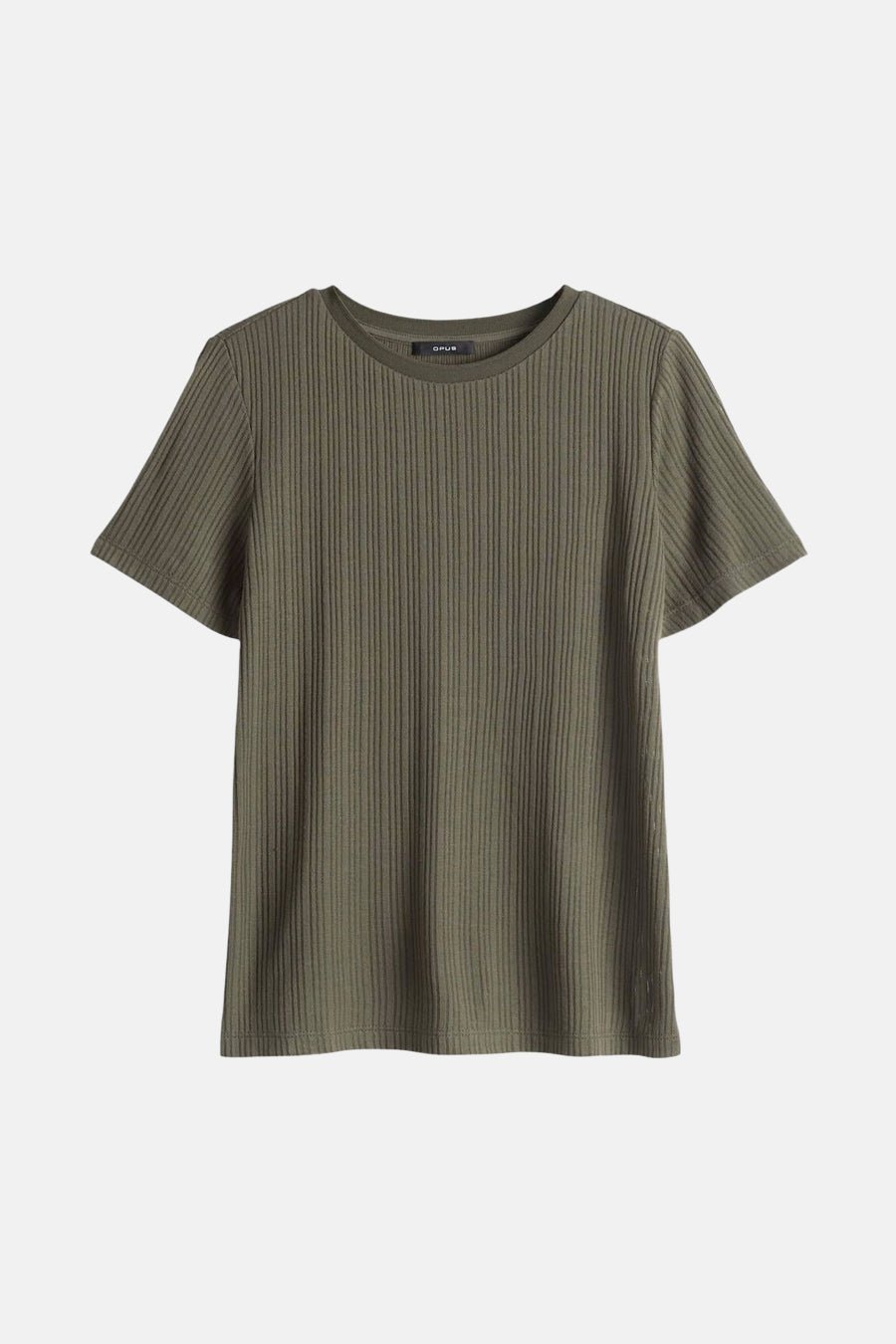 T-shirt met korte mouwen - Kaki - OPUS