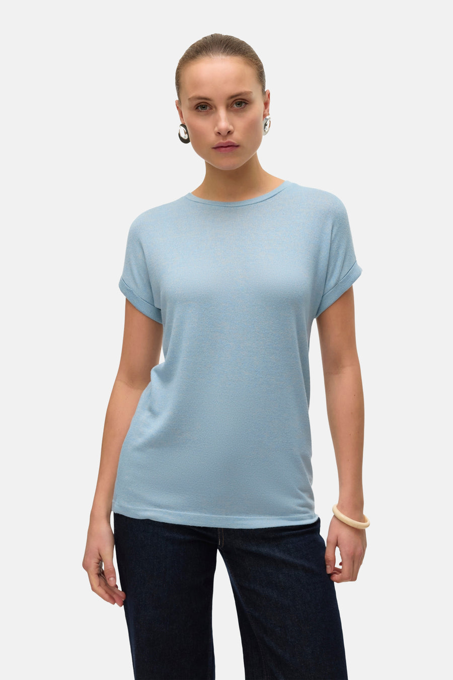 T-shirt met korte mouwen - blauw