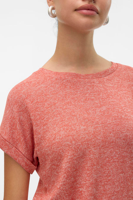 T-shirt met korte mouwen - bruin