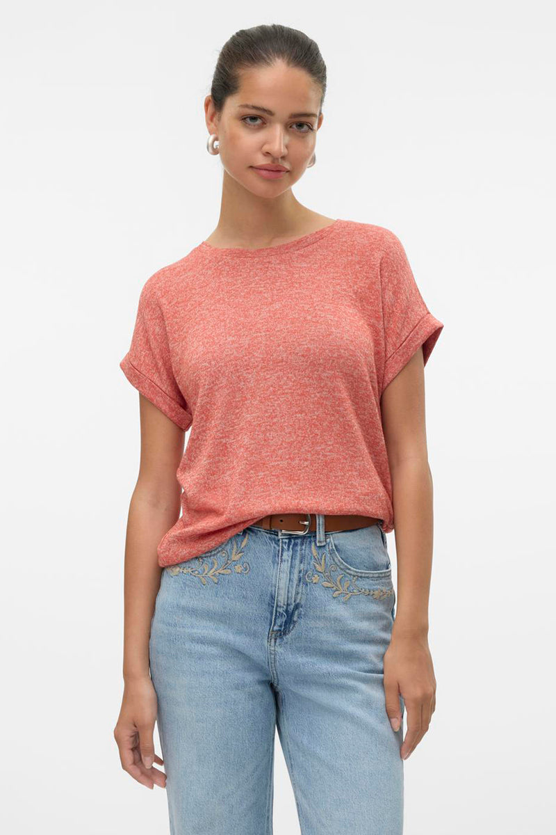 T-shirt met korte mouwen - bruin