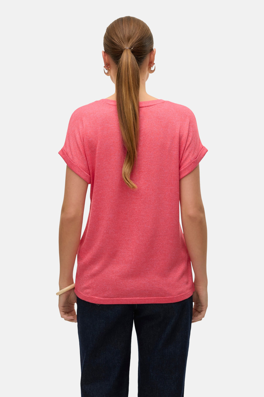 T-shirt met korte mouwen - Roze - VERO MODA®