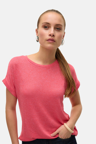 T-shirt met korte mouwen - Roze - VERO MODA®