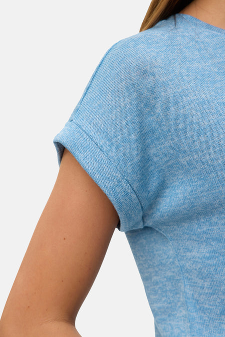 T-shirt met korte mouwen - blauw