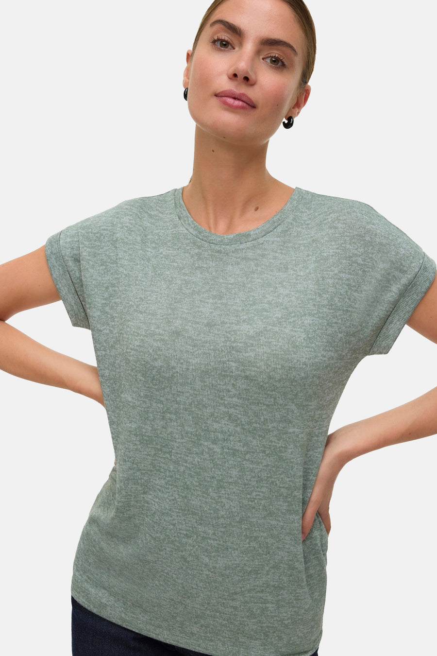 T-shirt met korte mouwen - groen - VERO MODA®