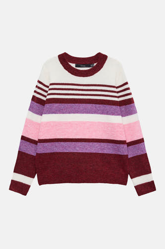 Trui met ronde hals rood - VERO MODA®