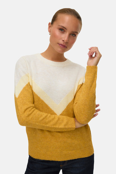 VMPLAZA LS BLOCK PULLOVER GA BOO
