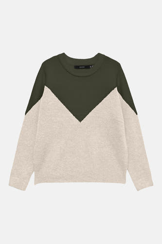 Trui met ronde hals groen - VERO MODA®