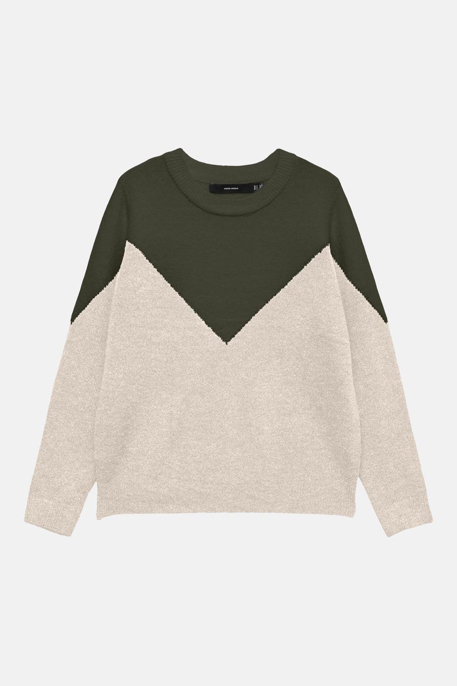 Trui met ronde hals groen - VERO MODA®