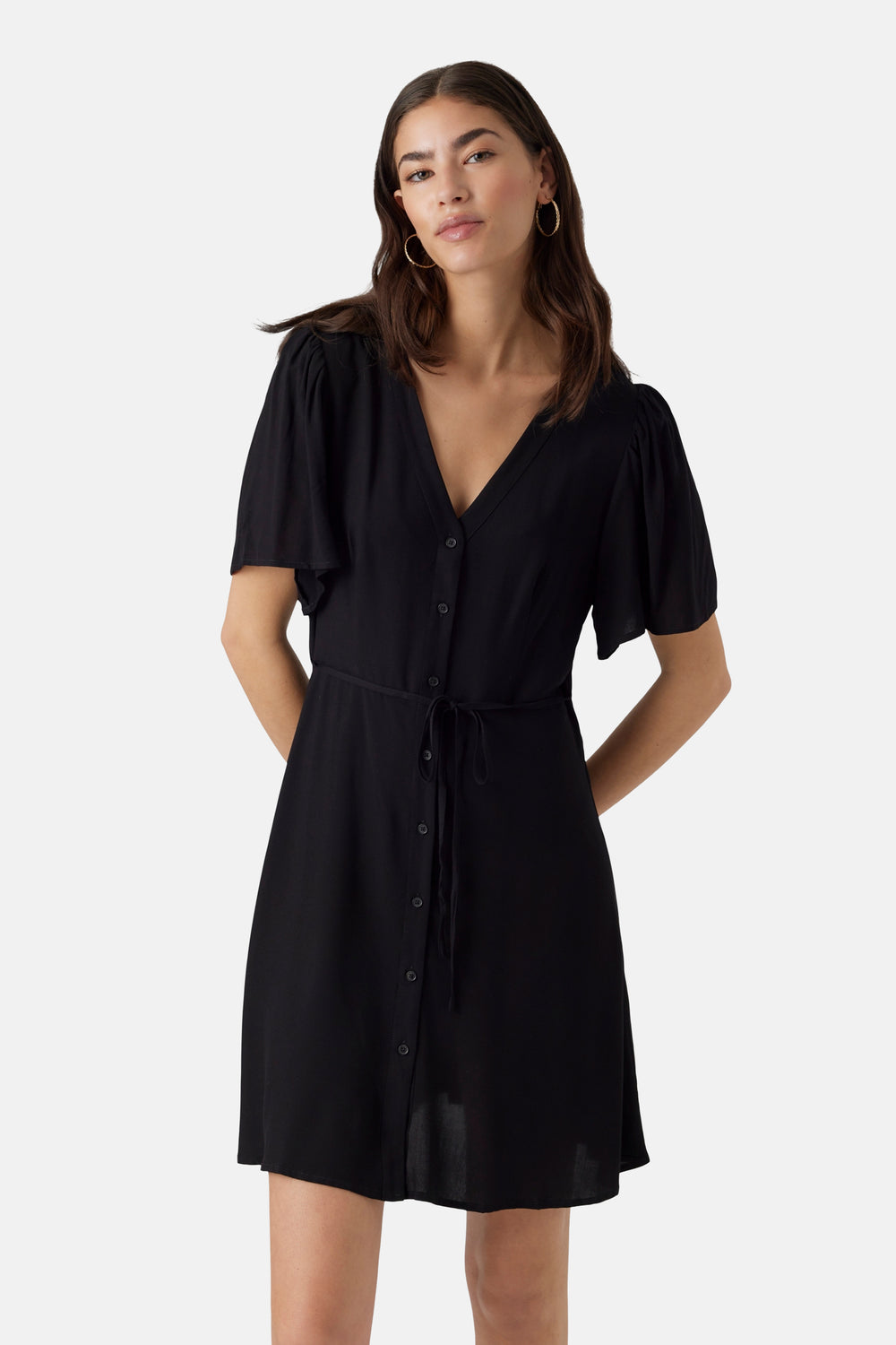 Kleedjes (korte mouwen) Zwart - VERO MODA®