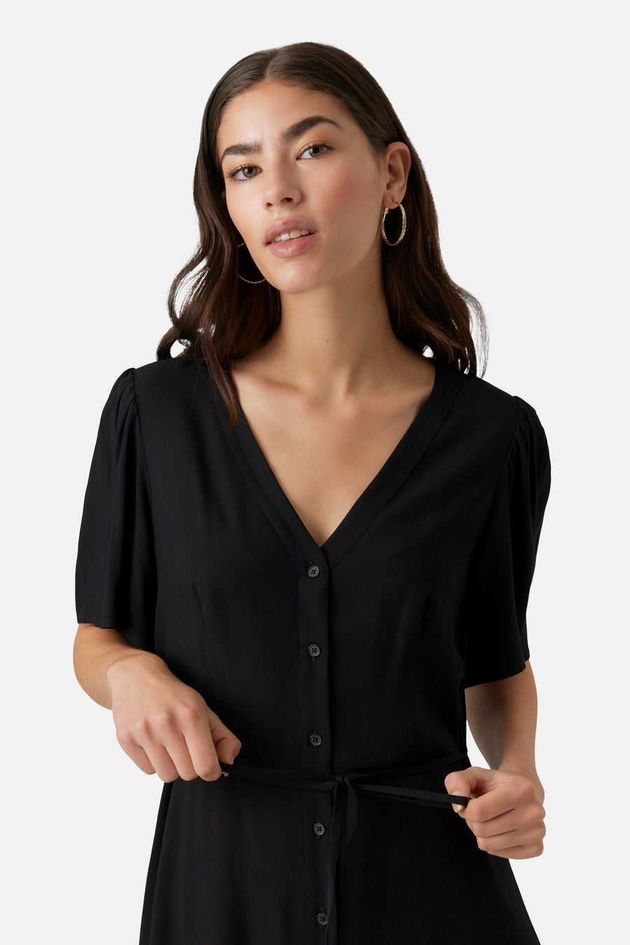 Robe à manches courtes - noir - VERO MODA®