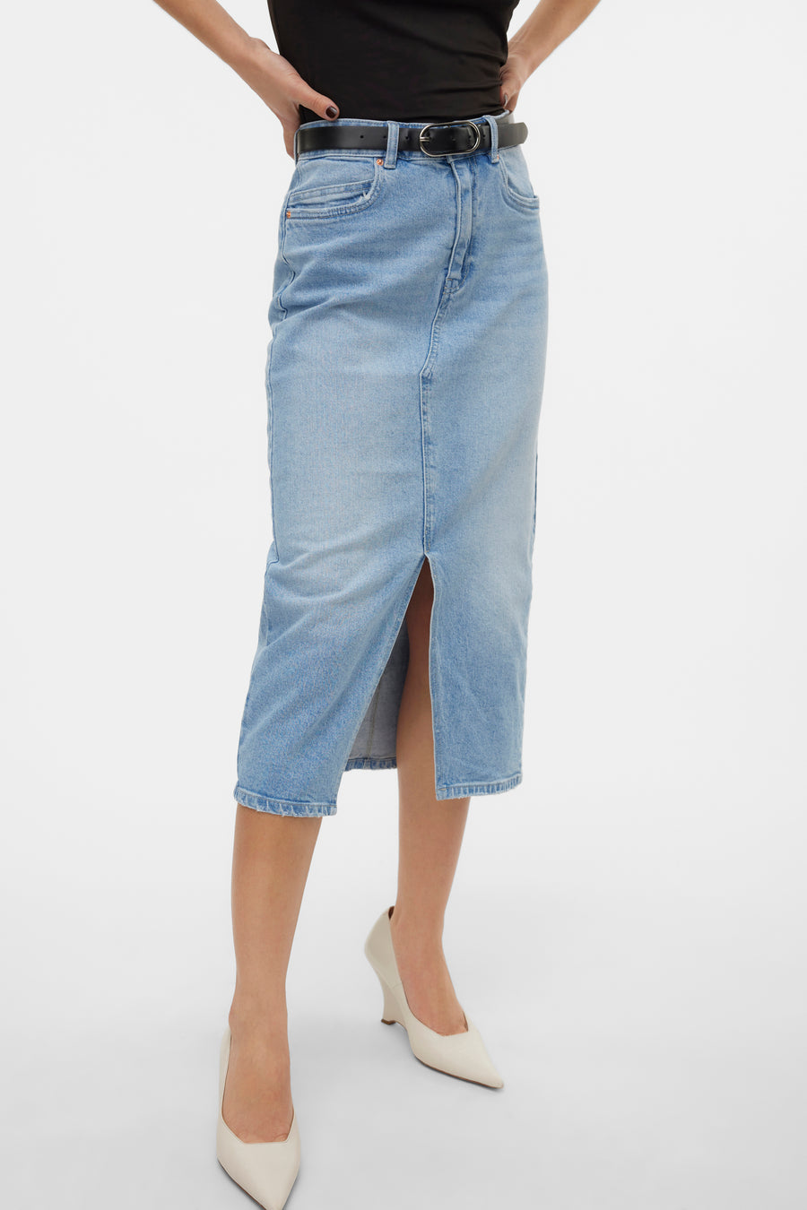 Jupe - light blue denim - VERO MODA®
