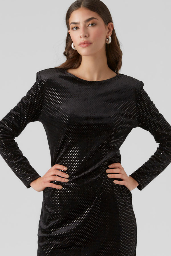 Kleedjes (lange mouwen) Zwart - VERO MODA®
