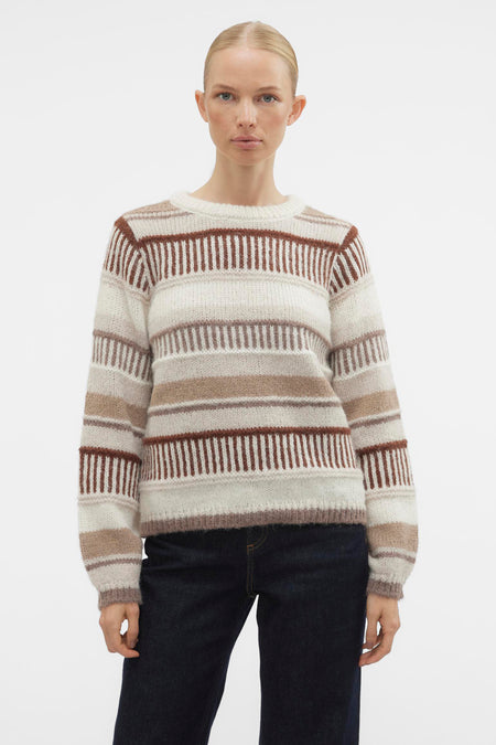 VMNEWEMBRACE LS O-NECK PULLOVER GA BOO