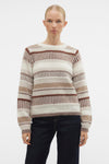 Trui met ronde hals Beige - VERO MODA®