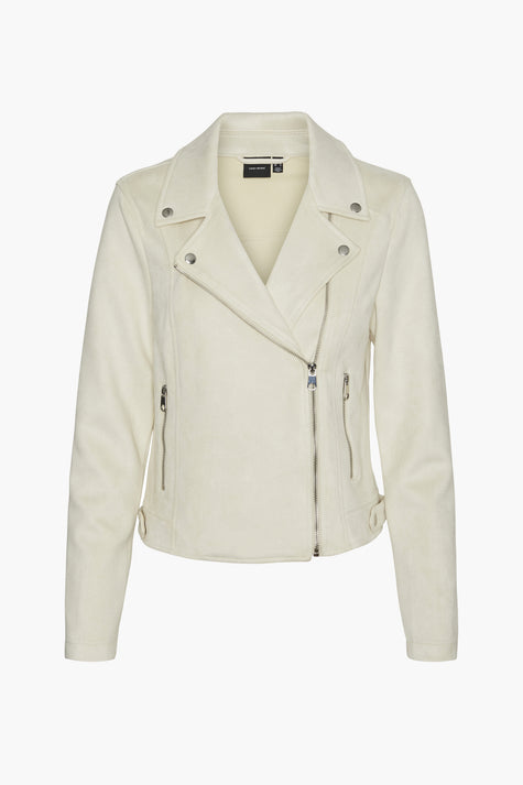 Lederen jas Beige - VERO MODA®