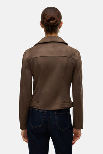 Lederen jas bruin - VERO MODA®
