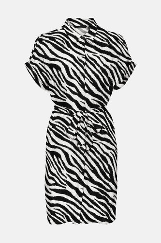 Kleedje met korte mouwen zwart VERO MODA® ZEB - Main Image