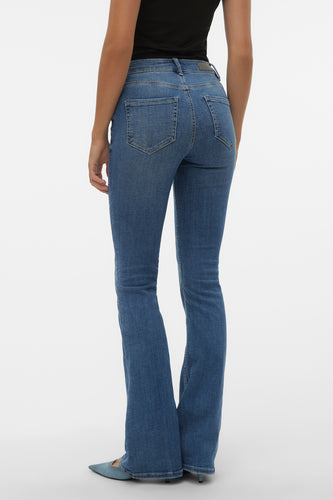 FLASH FLARE - mid blue denim - VERO MODA®