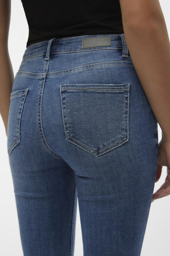 FLASH FLARE - mid blue denim - VERO MODA®