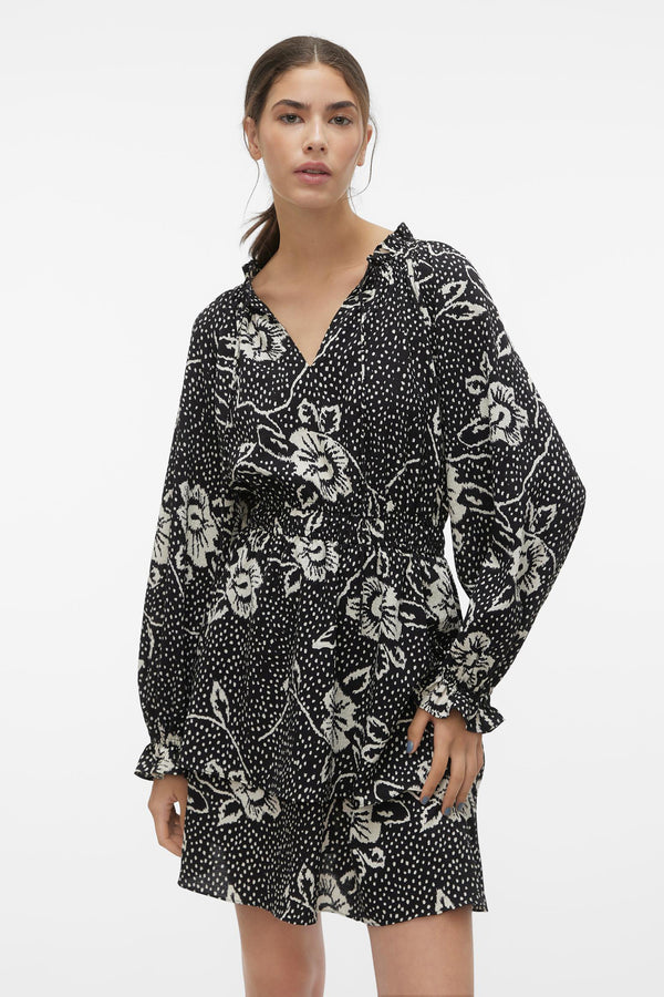 Kleedjes (lange mouwen) Zwart - VERO MODA®