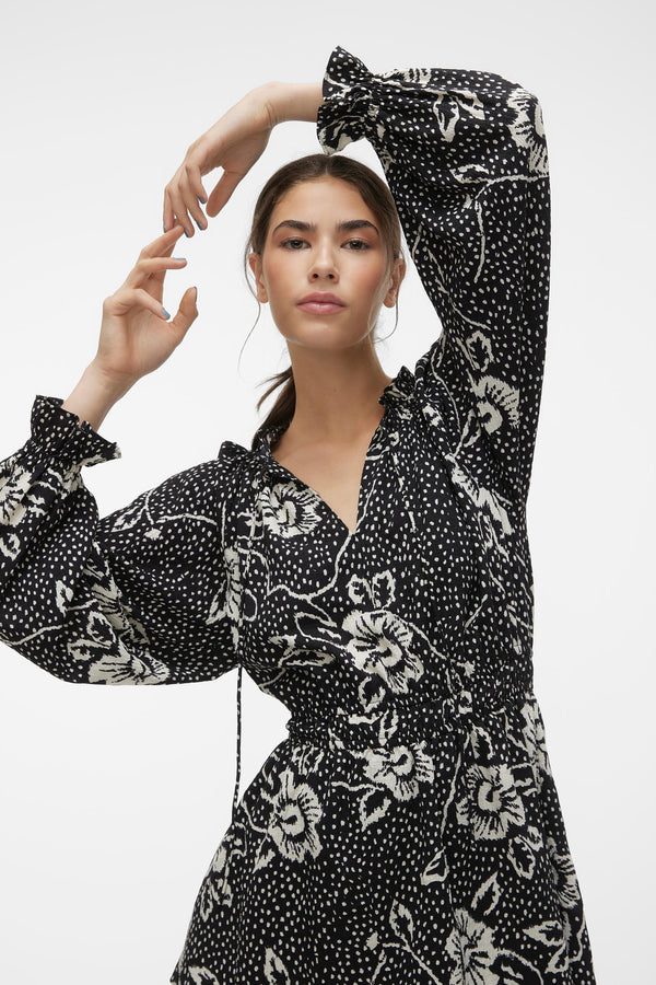 Kleedjes (lange mouwen) Zwart - VERO MODA®
