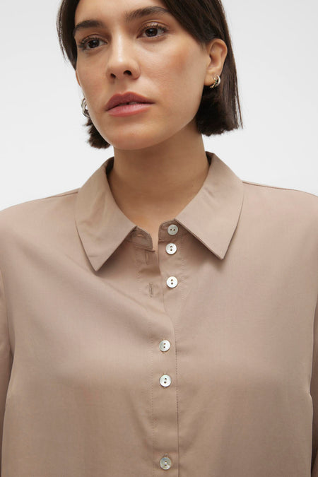 VMTIRA L/S LOOSE SHIRT WVN POP7